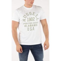 Russell Athletic Koszulka Biały. Białe podkoszulki męskie Russell Athletic, xl, z nadrukiem, z bawełny, bez kołnierzyka, z krótkim rękawem, krótkie. Za 119,95 zł.