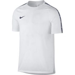Nike Koszulka męska M NK BRT SQD TOP SS biała r. M (859850 101). Białe t-shirty męskie Nike, m. Za 84,50 zł.