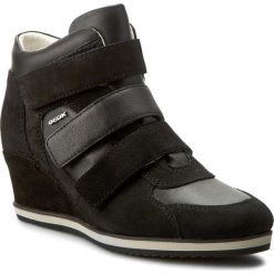 Sneakersy GEOX - D Illusion D D7254D 02285 C9999 Czarny. Półbuty damskie Geox. W wyprzedaży za 329,00 zł.