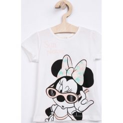 Name it - Top dziecięcy Disney Minnie Mouse 80-110 cm. Szare bluzki dziewczęce marki Name it, l, z nadrukiem, z bawełny, z okrągłym kołnierzem. Za 59,90 zł.