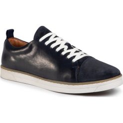 Sneakersy GINO ROSSI - MI07-A974-A803-02 Cobalt Blue. Niebieskie sneakersy męskie Gino Rossi, na co dzień, bez wzorów, ze skóry, eleganckie, bez zapięcia. Za 279,99 zł.