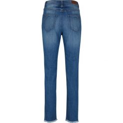 Dżinsy SKINNY, długość do kostki bonprix niebieski. Niebieskie jeansy damskie bonprix. Za 109,99 zł.