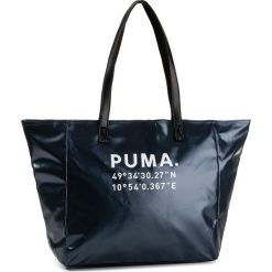 Torebka PUMA - Prime Time Large Shopper 076596 Black/Gunmetak 01. Czarne torby damskie na zakupy Puma, bez wzorów, ze skóry ekologicznej, klasyczne, bez dodatków. Za 199,99 zł.