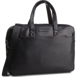 Torba na laptopa WITTCHEN - 87-3P-503-1 Czarny. Czarne torby na laptopa Wittchen, ze skóry. Za 399,00 zł.