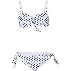 Stroje dwuczęściowe damskie: Bikini na fiszbinach (2 części) bonprix biało-niebieski