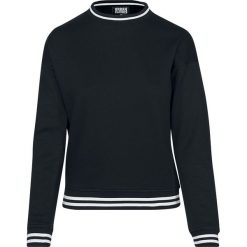 Bluzy damskie: Urban Classics Ladies College Sweat Crew Bluza damska czarny