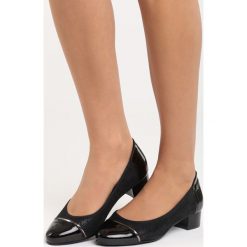 Buty ślubne damskie: Czarne Czółenka Ceiler