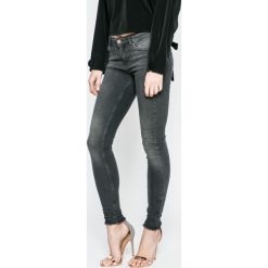 Review - Jeansy. Szare jeansy damskie rurki marki Review, z bawełny. W wyprzedaży za 139,90 zł.