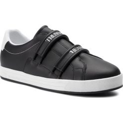 Sneakersy TRUSSARDI JEANS - 77A00145 K308. Czarne sneakersy męskie Trussardi Jeans, na co dzień, bez wzorów, z jeansu, bez zapięcia. Za 599,00 zł.