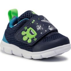 Sneakersy BIBI - Energy Baby New II 1107082 Naval/Verde Lemon. Niebieskie trampki chłopięce Bibi, bez wzorów, ze skóry ekologicznej, na rzepy. Za 179,00 zł.