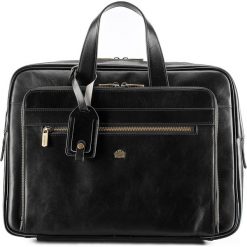 Torba na laptopa. Pomarańczowe torby na laptopa Wittchen, w paski, ze skóry, klasyczne. W wyprzedaży za 1499,90 zł.
