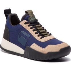 Sneakersy G-STAR RAW - Rockam Rovic D11788-A853-1594 Servant Blue/Black. Niebieskie sneakersy męskie G-Star RAW, na co dzień, bez wzorów, ze skóry, retro, bez zapięcia. Za 429,00 zł.