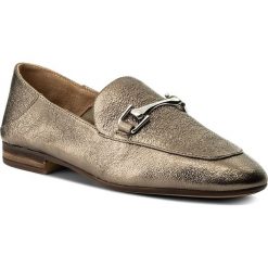 Lordsy UNISA - Durito Se Pyrite. Pomarańczowe mokasyny damskie Unisa, ze skóry, bez obcasa, na płaskiej podeszwie. W wyprzedaży za 289,00 zł.