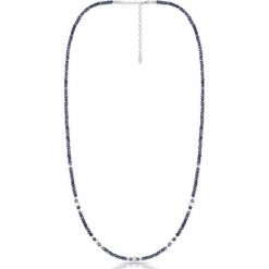 Naszyjnik - srebro 925, Spinel. Szare naszyjniki damskie z spinelem, srebrne. Za 239,00 zł.