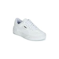 Buty Dziecko Puma CALI PATENT JUNIOR. Białe trampki dziewczęce Puma, bez wzorów, bez zapięcia. Za 339,00 zł.