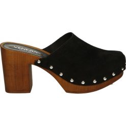 Klapki damskie: Klapki - 9624 CAM NERO