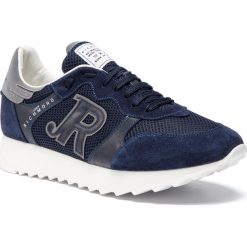 Sneakersy JOHN RICHMOND - 7015 C Blu. Niebieskie sneakersy męskie John Richmond, na co dzień, bez wzorów, z zamszu, eleganckie, bez zapięcia. W wyprzedaży za 669,00 zł.