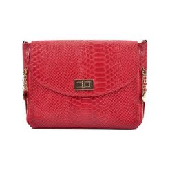 Torebka w kolorze czerwonym - (S)27 x (W)21 x (G)10 cm. Czerwone torebki klasyczne damskie Bestsellers bags, w paski, z materiału. W wyprzedaży za 219,95 zł.