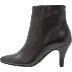 Lazamani Ankle boot black. Czarne botki damskie skórzane marki Lazamani. Za 549,00 zł.