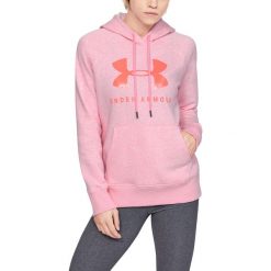 Under Armour Sportstyle Graphic Bluza Różowy. Różowe bluzy damskie Under Armour, xs, bez wzorów, z bawełny, bez rękawów, bez kaptura. Za 240,95 zł.