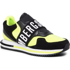 Sneakersy BIKKEMBERGS - Haled B4BKW0055 Yellow Fluo/Black. Czarne półbuty damskie Bikkembergs, ze skóry. W wyprzedaży za 519,00 zł.