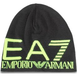 Czapka EA7 EMPORIO ARMANI - 275893 9A301 67720 Black/Yellow Fluo. Czarne czapki męskie EA7 Emporio Armani, na zimę, bez wzorów, z materiału. Za 289,00 zł.