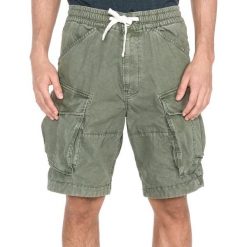G-Star RAW Rovic Szorty Zielony. Zielone spodenki i szorty męskie G-Star RAW, bez wzorów, z bawełny, retro. Za 498,95 zł.