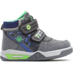 Szare Buty Sportowe Monsoon. Szare buty sportowe chłopięce Born2be, z materiału, z okrągłym noskiem, na zamek. Za 59,99 zł.