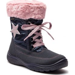Śniegowce SUPERFIT - GORE-TEX 3-09093-80 S Blau/Rosa. Niebieskie śniegowce dziewczęce Superfit, bez zapięcia. W wyprzedaży za 289,00 zł.