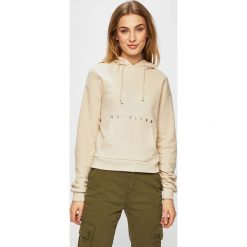 Tally Weijl - Bluza. Szare bluzy damskie TALLY WEIJL, s, z nadrukiem, z bawełny, bez rękawów, z kapturem. W wyprzedaży za 99,90 zł.