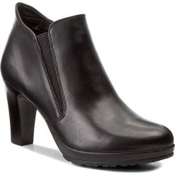 Botki TAMARIS - 1-25395-29 Black 001. Szare botki damskie skórzane marki Tamaris. W wyprzedaży za 219,00 zł.