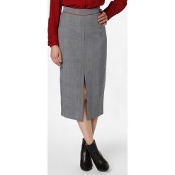 Tommy Hilfiger - Spódnica damska, biały. Białe spódniczki damskie TOMMY HILFIGER, do pracy, w kratkę, klasyczne, długie, ołówkowe. Za 599,95 zł.