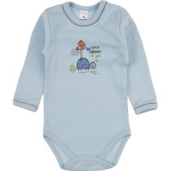 TXM BODY NIEMOWLĘCE DŁUGI RĘKAW 80 NIEBIESKI. Niebieskie body niemowlęce TXM, bez wzorów, z długim rękawem. Za 19,99 zł.