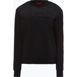 Bluzy damskie: HUGO – Damska bluza nierozpinana – Nicta, czarny