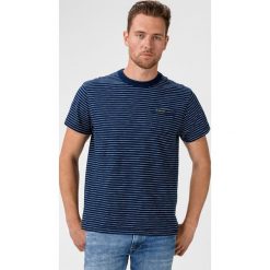 Pepe Jeans Gibbon Koszulka Niebieski. Niebieskie podkoszulki męskie Pepe Jeans, s, w paski, z bawełny, z krótkim rękawem. Za 197,95 zł.