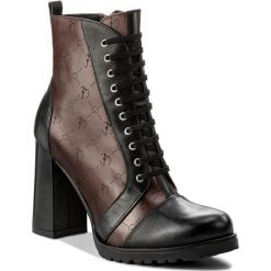 Botki EVA MINGE - Constanza 2H 17SF1372280EF 171. Brązowe botki damskie skórzane Eva Minge. W wyprzedaży za 299,00 zł.