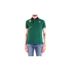 Koszulki polo z krótkim rękawem U.S Polo Assn. 51252-41029. Zielone koszulki męskie U.S. Polo Assn., s, bez wzorów, z krótkim rękawem. Za 450,44 zł.