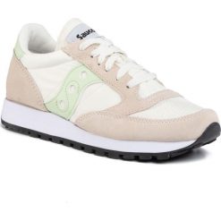 Sneakersy SAUCONY - Jazz Original Vintage S60368-123 Wht/Sea. Brązowe półbuty damskie Saucony, z zamszu. Za 349,00 zł.
