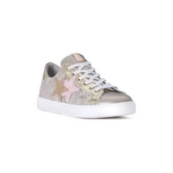 Buty Dziecko Nero Giardini MP NERO GIARDINI PLATONE. Szare trampki dziewczęce Nero Giardini MP, bez wzorów, bez zapięcia. Za 232,74 zł.