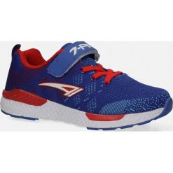 Niebieskie buty sportowe na rzep casu 20p8/m/2. Niebieskie buty chłopięce sportowe Casu, bez zapięcia. Za 49,99 zł.