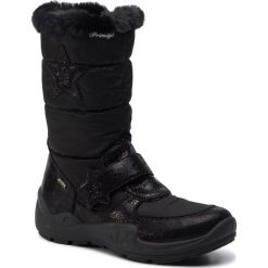 Śniegowce PRIMIGI - GORE-TEX 4381000 Nero. Czarne śniegowce dziewczęce Primigi, bez zapięcia. W wyprzedaży za 289,00 zł.
