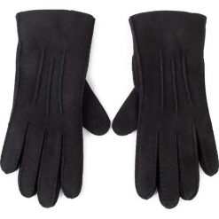 Rękawiczki Męskie UGG - M Contrast Sheepskn Glove 18711 Black. Czarne rękawiczki męskie Ugg, ze skóry. W wyprzedaży za 499,00 zł.