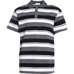 Szaro-Czarna Koszulka Adeptness. Szare koszulki męskie Born2be, xl, bez wzorów, z dzianiny, polo, bez rękawów. Za 34,99 zł.