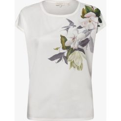 Ted Baker - Bluzka damska – Sellie, biały. Białe bluzki damskie Ted Baker, z nadrukiem, bez kołnierzyka, bez rękawów. Za 349,95 zł.
