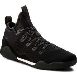 Buty Reebok - Combat Noble Trainer CN0744 Black/White. Czarne buty sportowe damskie marki Reebok, bez wzorów, ze skóry ekologicznej, sportowe, na fitness i siłownię. W wyprzedaży za 349,00 zł.
