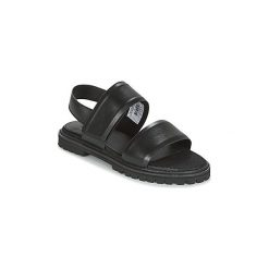 Sandały G-Star Raw CORE STRAP FLAT. Czarne sandały damskie G-Star RAW, bez wzorów, retro, bez obcasa, bez zapięcia. W wyprzedaży za 351,20 zł.