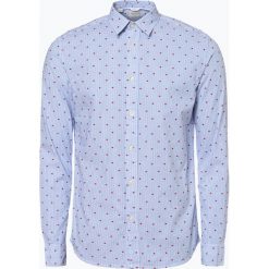 Selected - Koszula męska – Shlmoonie, niebieski. Niebieskie koszule męskie marki Selected, s, bez wzorów, eleganckie, bez kołnierzyka, bez rękawów. Za 179,95 zł.
