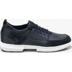 Geox - Buty. Niebieskie buty sportowe męskie marki Geox, z materiału. W wyprzedaży za 399,90 zł.