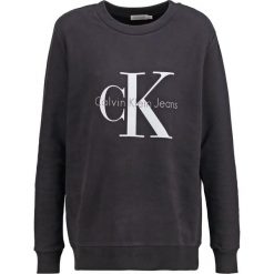 Calvin Klein Jeans Bluza black. Czarne bluzy damskie Calvin Klein Jeans, l, z bawełny. W wyprzedaży za 359,20 zł.