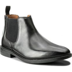 Sztyblety męskie: Sztyblety CLARKS – Chilver Top 261109277 Black Leather